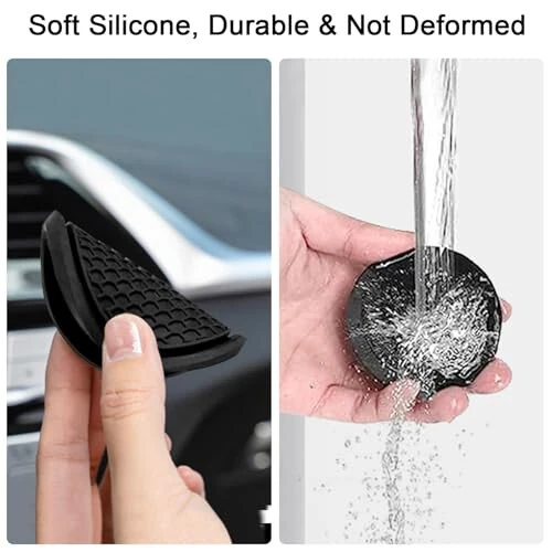 Yesrock 2-in-1 (Car Cleaning Gel for Car Detailing) and (4 Pack of 2.8-inch Car Coasters for Cup Holders) Automotive Dust Cleaning Putty Car Slime for Cleaning Car Interior, PC, Keyboard (Rose Red) - 6