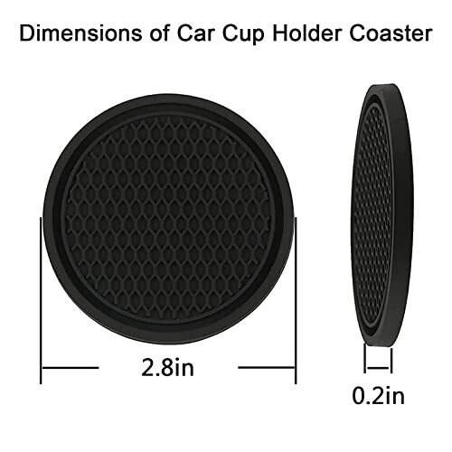yesrock 2-in-1 (Car Cleaning Gel for Car Detailing) and (4 Pack of 2.8-inch Car Coasters for Cup Holders) Automotive Dust Cleaning Putty Car Slime for Cleaning Car Interior, PC, Keyboard (Rose Red) - 5