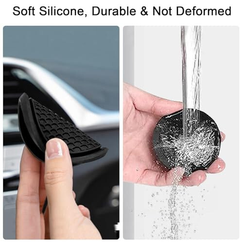 yesrock 2-in-1 (Car Cleaning Gel for Car Detailing) and (4 Pack of 2.8-inch Car Coasters for Cup Holders) Automotive Dust Cleaning Putty Car Slime for Cleaning Car Interior, PC, Keyboard (Rose Red) - 6