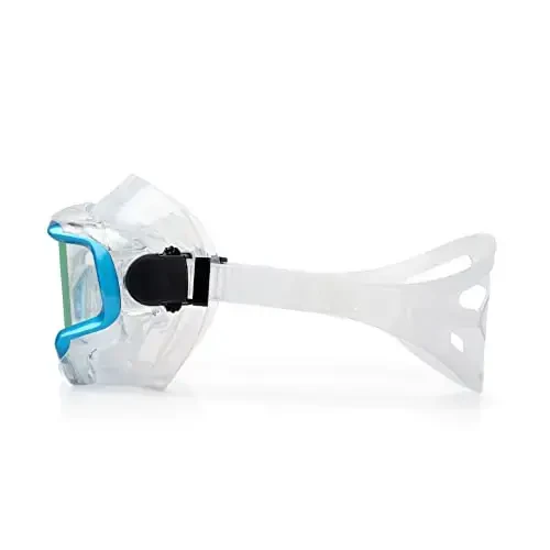 Adult Pano 3 Scuba Diving Mask, Tempered Glass Snorkel Mask Anti-Fog Swim Mask No Leakage Swim Goggles with Nose Cover Snorkeling Gear for Snorkeling, Freediving, Swimming - 6