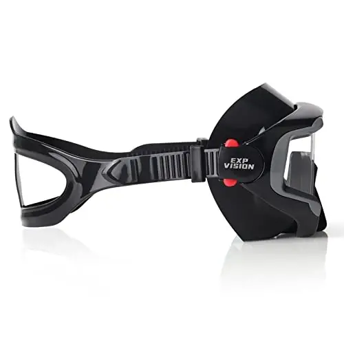 Adult Pano 3 Scuba Diving Mask, Tempered Glass Snorkel Mask Anti-Fog Swim Mask No Leakage Swim Goggles with Nose Cover Snorkeling Gear for Snorkeling, Freediving, Swimming - 6
