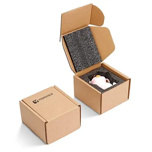 YGMONER Super Cute Swinging Pig Car Mirror Hanging Ornament Car Interior Accessories (Pig) - 5