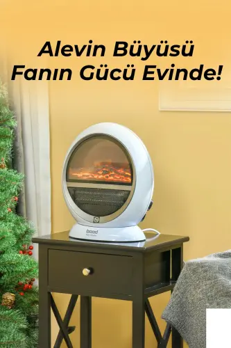 Yh-09a Kamin Ta'sirili Ventilyatorli Isitgich - 7