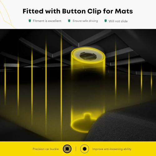 YHTAUTO Floor Mats Fit 2013-2021 Toyota Land Cruiser, 2013-2020 Lexus LX570, TPE All Weather Car Mats Waterproof Anti-Slip Odorless Floor Liner, Interior Car Accessories Front & 2nd Row Liner - 8