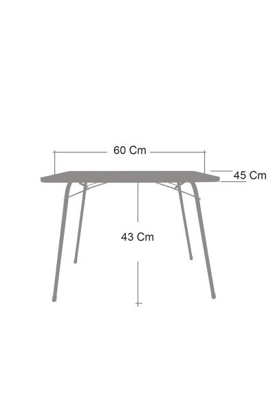 Yig'iladigan Stol 60x45 Sm Lager Piknik Bog' Stol Lager Stoli - 3