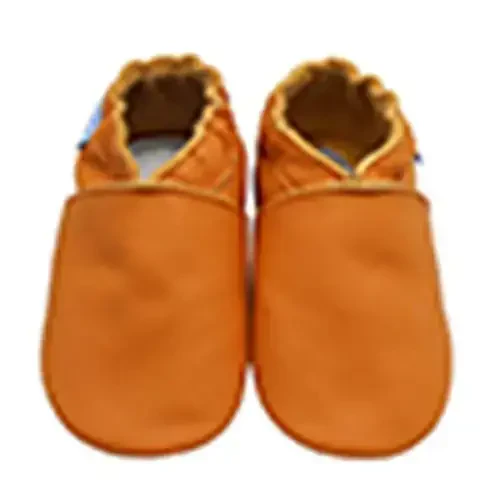 YIHAKIDS Baby Leather Shoes Soft Sole First Walking Moccasins Infants Toddler Boys Girls Crawling Slippers Slip-on Shoes Solid Color Shoes - 2