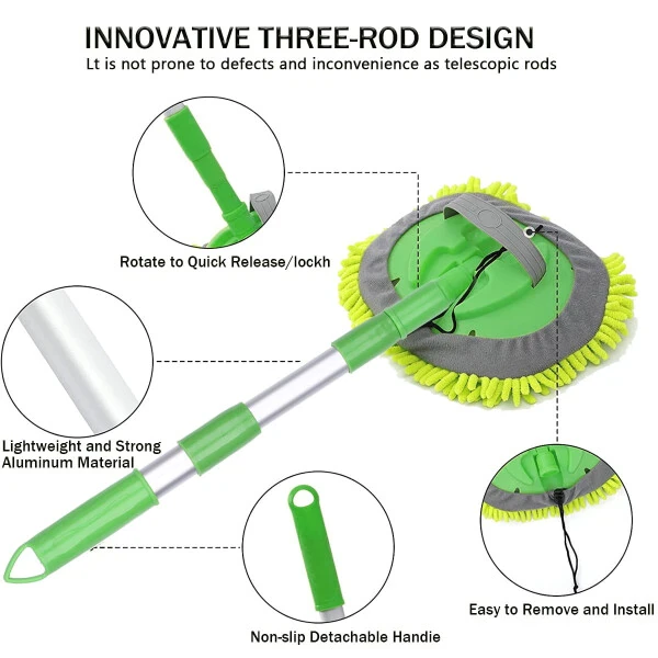 YILAIRIOU Car Wash Kit- Car Interior Detailing Kit, Car Cleaning Kit, Microfiber Car Wash Brush, Microfiber Towels - 1