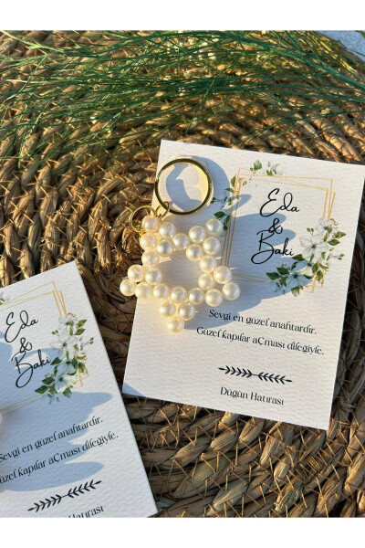 Yıldız Anahtarlık 20 Adet Nikah, Düğün, Söz, Nişan, Doğum Günü - Çok renkli - 6