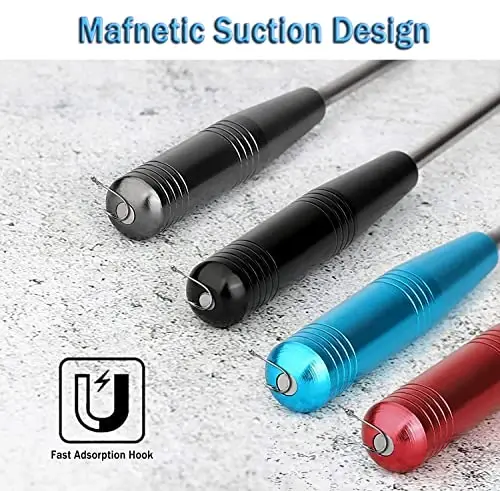 Fish Hook Remover Tool, Fishing Hook Quick Removal Descending Device, Fishing Gear Security Equipment Kits for Adult, Hook Extractor Accessories Detacher Tools with 4PCS Storage Tube - 3