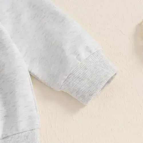 YINGISFITM Toddler Baby Girl Boy Sweatshirt Long Sleeve Shirt Crewneck Pullover Sweater Fall Winter Clothes Outfit - 6