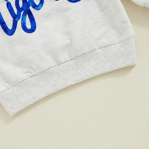YINGISFITM Toddler Baby Girl Boy Sweatshirt Long Sleeve Shirt Crewneck Pullover Sweater Fall Winter Clothes Outfit - 7