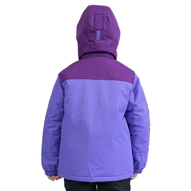YINGJIELIDE Girl's Waterproof Ski Jacket,Kids Outdoor Snowboarding windproof Jacket,Fleece Lined Hooded,Warm Winter Snow Coat - 2