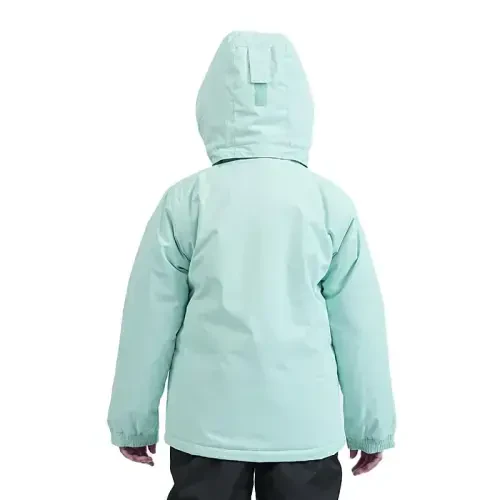YINGJIELIDE Girl's Waterproof Ski Jacket,Kids Outdoor Snowboarding windproof Jacket,Fleece Lined Hooded,Warm Winter Snow Coat - 2