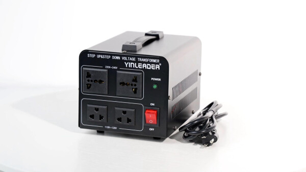 Yinleader 1000W Voltage Converter Transformer(110V to 220V OR 220V to 110V) 1000 Watt Step Up/Down Converter 110/120 Volt - 220/240 Volt w/US Power Cord,Circuit Breaker Protection (VTUS-1000) - 11
