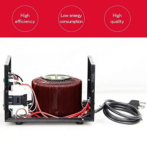 Yinleader 500W 110V/220V Step Up&Down Voltage Converter Transformer | 110V to 220V OR 220V to 110V, US Power Cord, Circuit Breaker Protection, Power Converter - Yinleader (1)