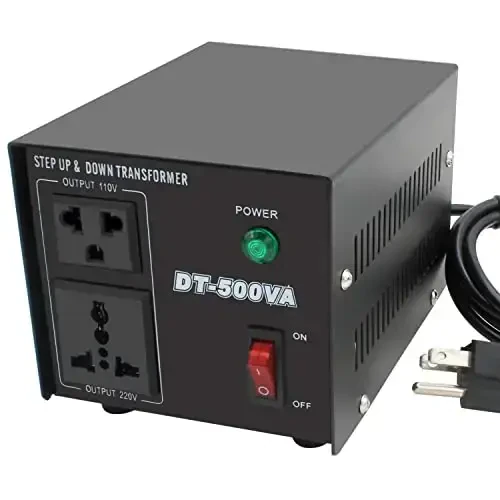 Yinleader Step Up & Step Down Voltage Transformer Power Converter with US Power Cord,Convert 110V to 220V OR 220V to 110V w/US Power Cord,Circuit Breaker Protection use in Your Countries (500W) - 4