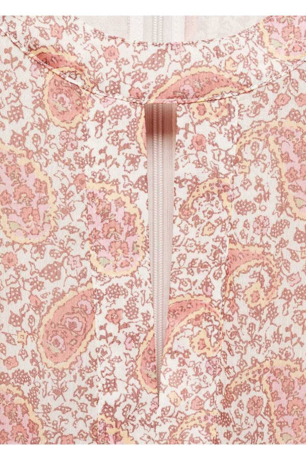 Yirtiq sholi naqshli koʻylak - 5