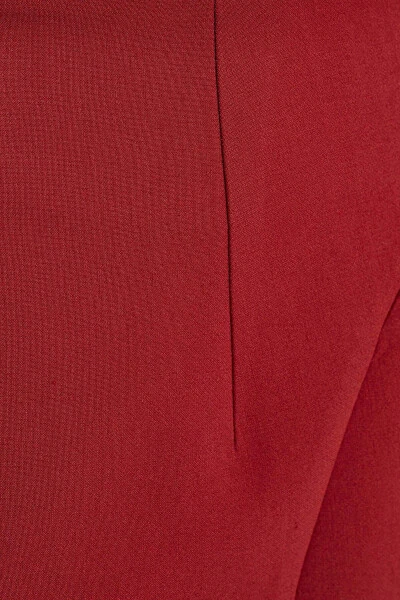 Yirtmachli Beli Metal Tokali Qalam Etek - 7