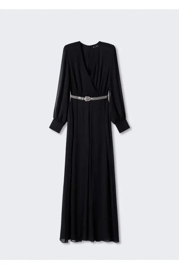 Yirtqichli shifon kiyim - 3