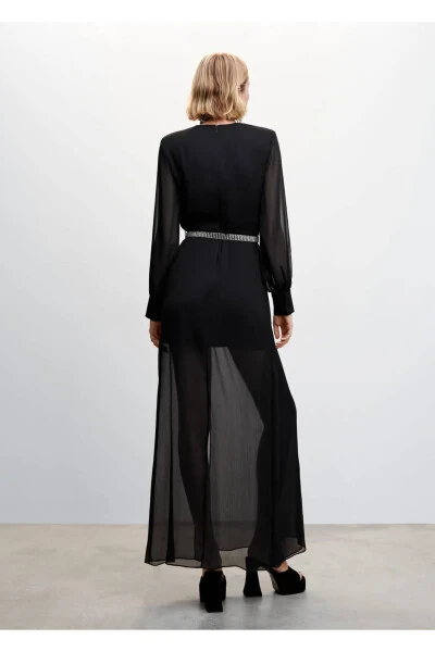 Yirtqichli shifon kiyim - 4