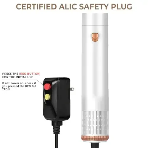 Yitrust 6 in 1 Soch Quritgich Cho'tkasi, Fen Cho'tkasi Ionli Soch Quritgich, Oval Issiq Havo Cho'tkasi, Soch Kıvırıcı Düzleştirici Sihirli Şekillendirici Avtomatik O'rash Havo Şekillendirici - 6