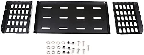 YIWANG Black Aluminum Alloy Car Trunk Storage Basket Organizer For Land Rover Defender 110 2020-2022 Auto Accessories (Trunk Luggage Storage Carrier) - 6