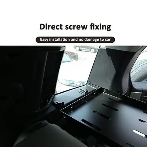 YIWANG Черная алюминиевая корзина для хранения багажника автомобиля для Land Rover Defender 110 2020-2022 Автоаксессуары (Полка для багажника автомобиля) - 7