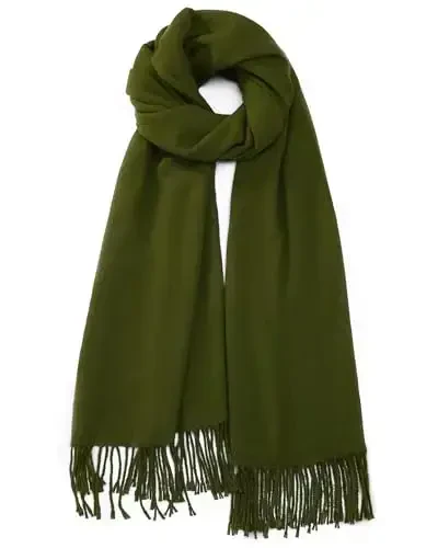 Ymomode Scarfs for Women PasModazoneina Shawls and Wraps for Evening Dress Bridesmaid Wedding Bridal Winter Warm Long Large Scarves - 1