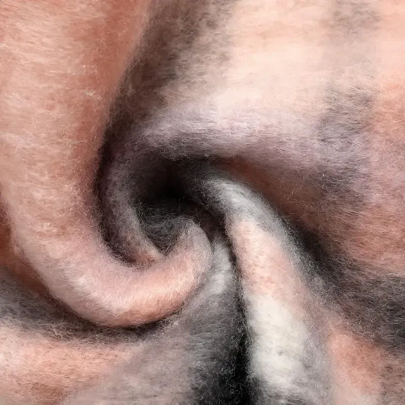 Ymomode Женский Осенне-зимний Шарф Шарфы для Женщин Подарки Клетчатый Шарф-плед Мягкий Объемный Большой Плед - 4