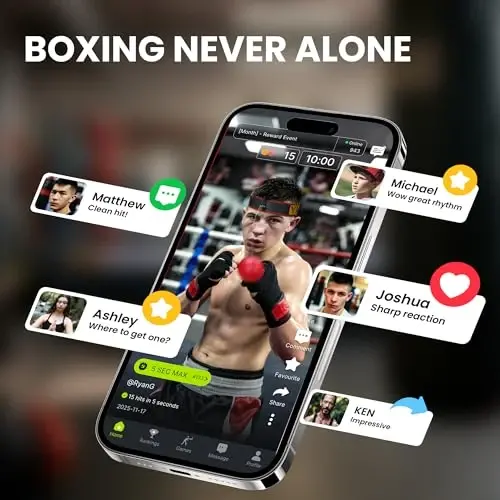 YMX BOXING Ultimate Reflex Ball Set - 4 React Reflex Ball Plus 2 Adjustable Headband, Great for Reflex, Timing, Accuracy, Focus and Hand Eye Coordination Training for Boxing, MMA and Krav Mega - 4