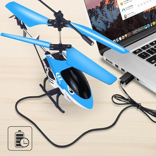 Ynanimery Remote Control Helicopter for Kids Adults, 2.4GHz 3.5 Channel Rc Helicopter Toy with Gyro & LED Light, Perfect Rc Flying Toy for Kids Boys Girls Christmas Birthday Gifts - 4