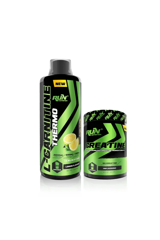 Yog' yoqishni qo'llab-quvvatlash to'plami 2 (L-CARNITINE 1 LT LIMON, CREATINE) - 2 sovg'a - 1