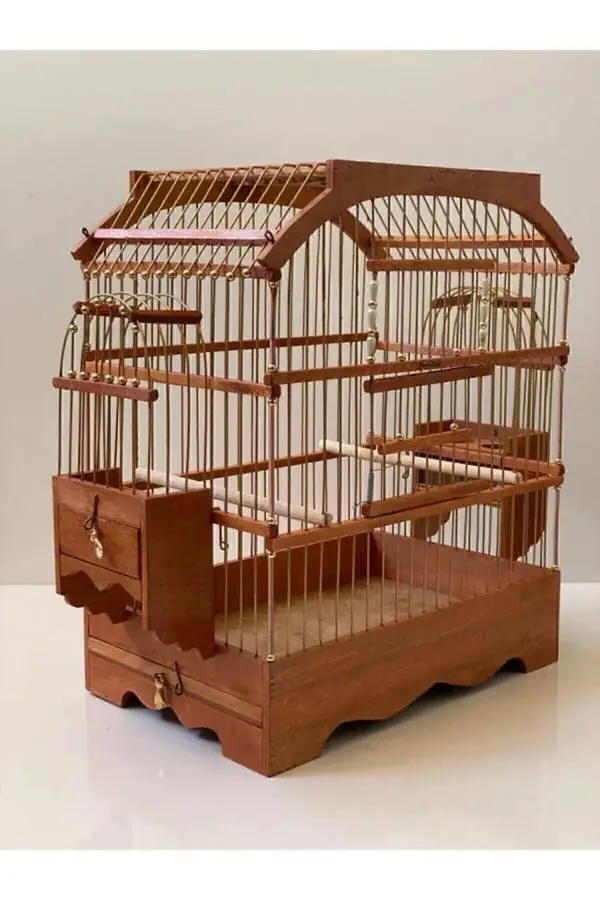 Yog'och Qush Qafasi - 11