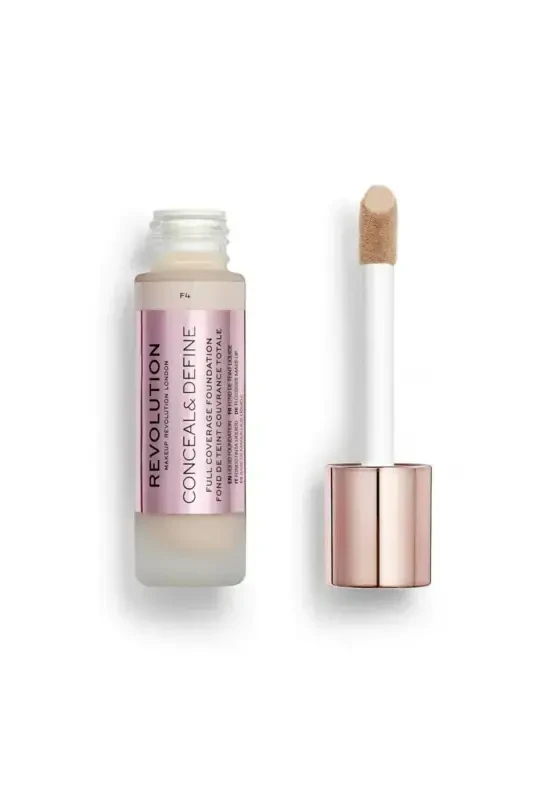Yogʻsiz formulali Conceal & Define tonal kremi F4-Standart - Modazone