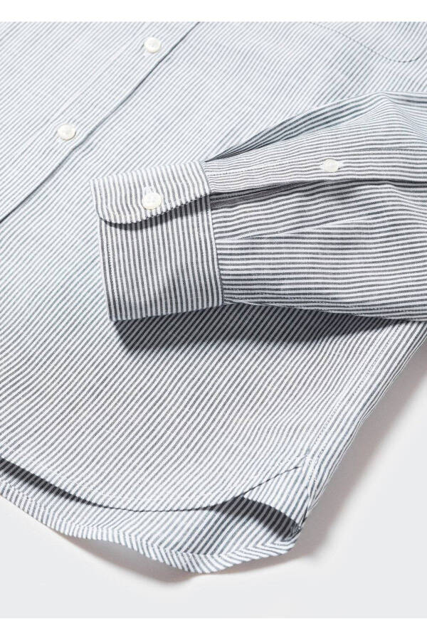 Yo'l-yo'lli keng ko'ylak - 7