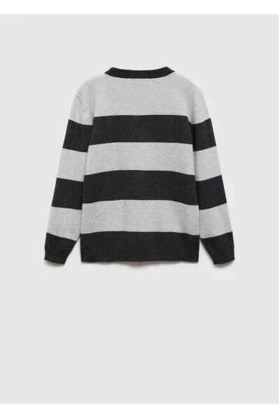 Yo'l-yo'lli Triko Kozok - 4