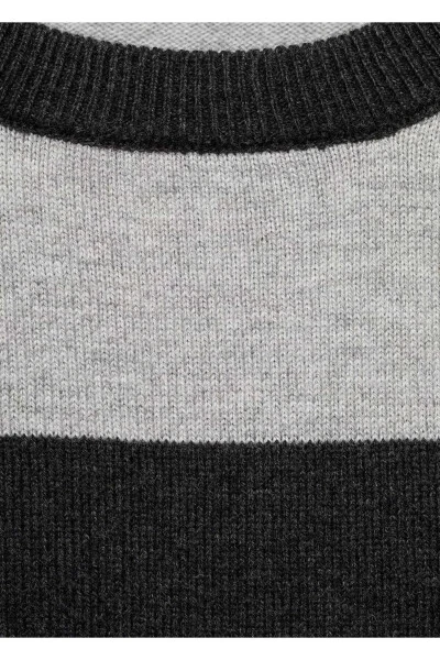 Yo'l-yo'lli Triko Kozok - 5