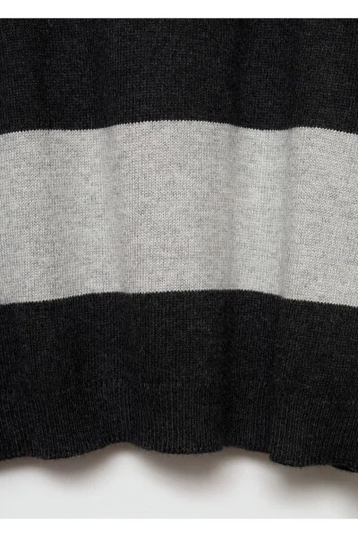 Yo'l-yo'lli Triko Kozok - 6