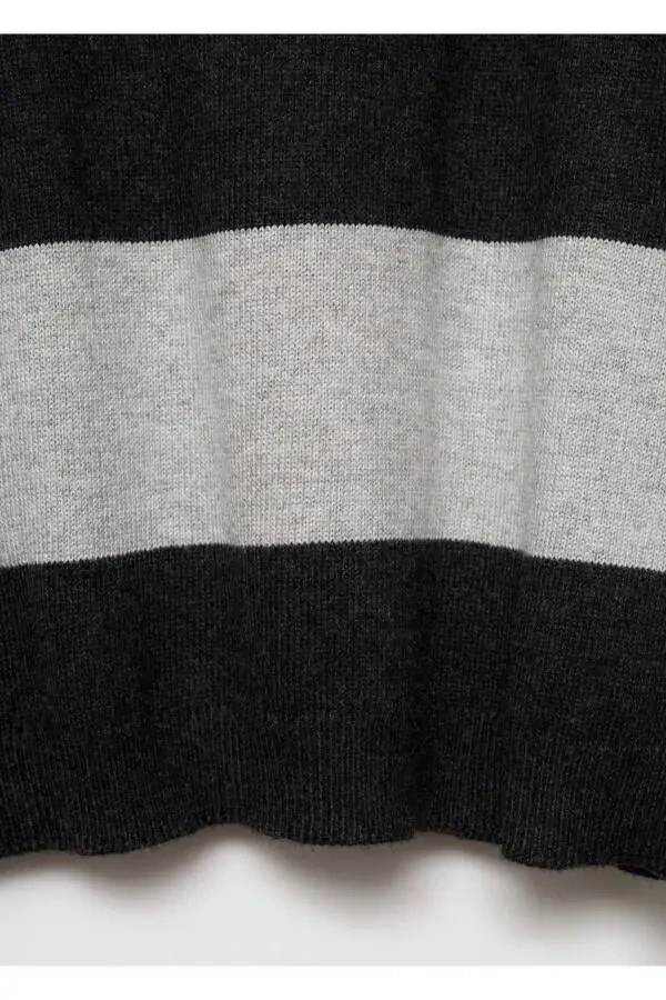 Yo'l-yo'lli Triko Kozok - 6