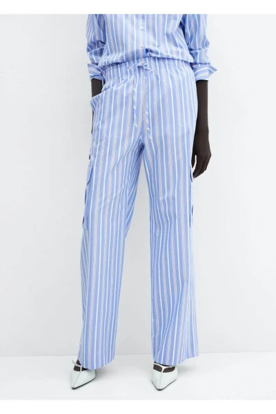 Yo'lli paxta kargo shim - MANGO