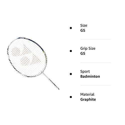 YONEX B700mdm Badminton Racket Blue, K-REY-YXR131R, Black, tu - 12