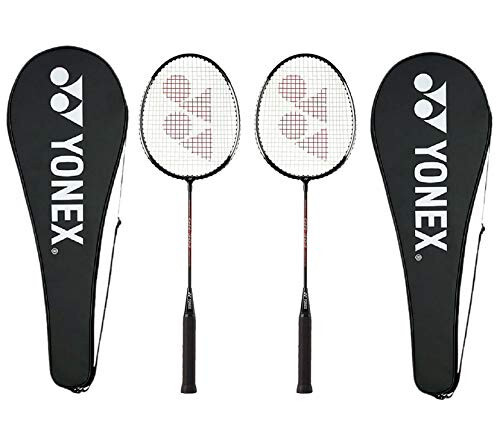 Yonex GR 303 Combo Badminton Racquet with Full Cover, Set of 2 - 1