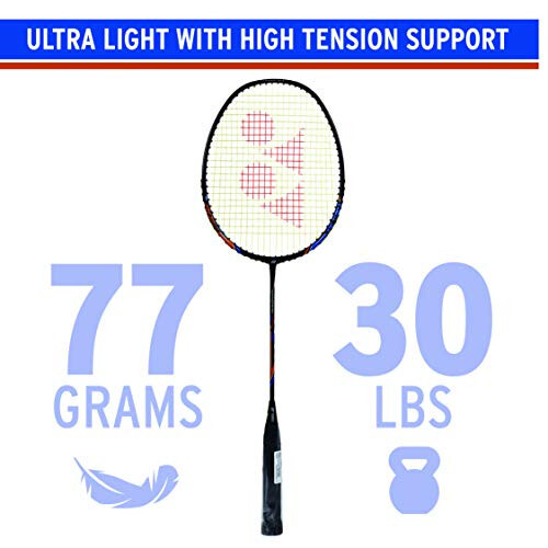 YONEX Nanoray 10F Hi-Flex Oldindan Tortilgan Badminton Raketkasi - 3