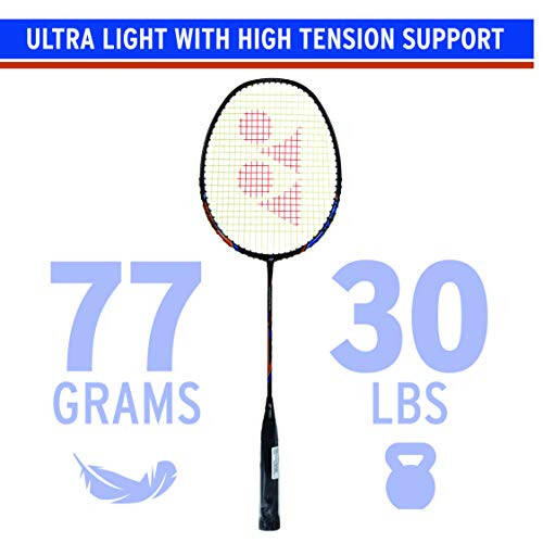 YONEX Nanoray 10F Hi-Flex Oldindan Tortilgan Badminton Raketkasi - 3