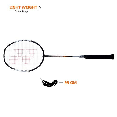 YONEX ZR 100 Hafif Alüminyum Karışımı Badminton Raketi Tam Kılıf ile, 2'li Set - 5