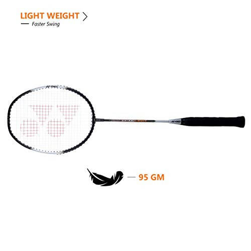 YONEX ZR 100 Hafif Alüminyum Karışımı Badminton Raketi Tam Kılıf ile, 2'li Set - 5