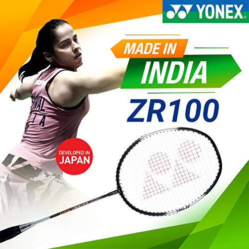 YONEX ZR 100 Light Aluminum Blend Badminton Racquet with Full Cover, Set of 2 - 3