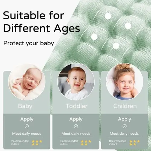 Yoofoss Hooded Baby Towels for Newborn 2 Pack 100% Muslin Organic Cotton Baby Bath Towel with Hood for Babies, Infant, Toddler and Kids, 32x32Inch, Soft and Absorbent Newborn Essential,Blue&Green - 5