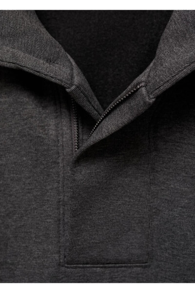 Yoqali uzun qisma kiyimi - 3