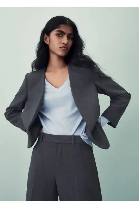 Yoqasiz mato kurtka - 6